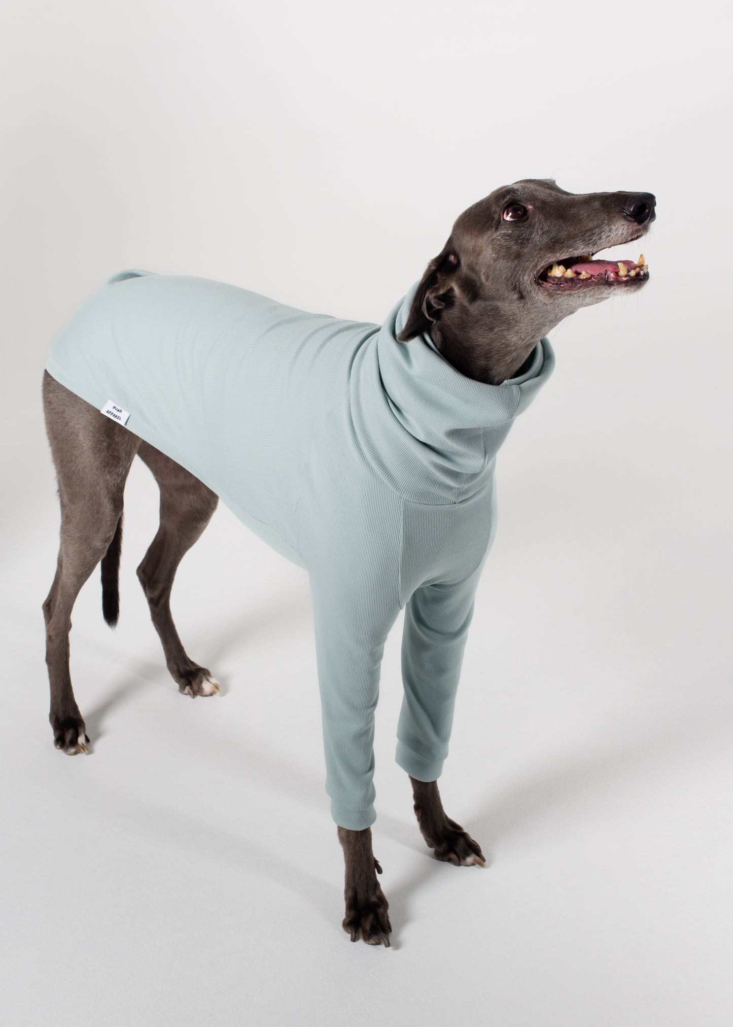 Greyhound Rib Jumper - Sky